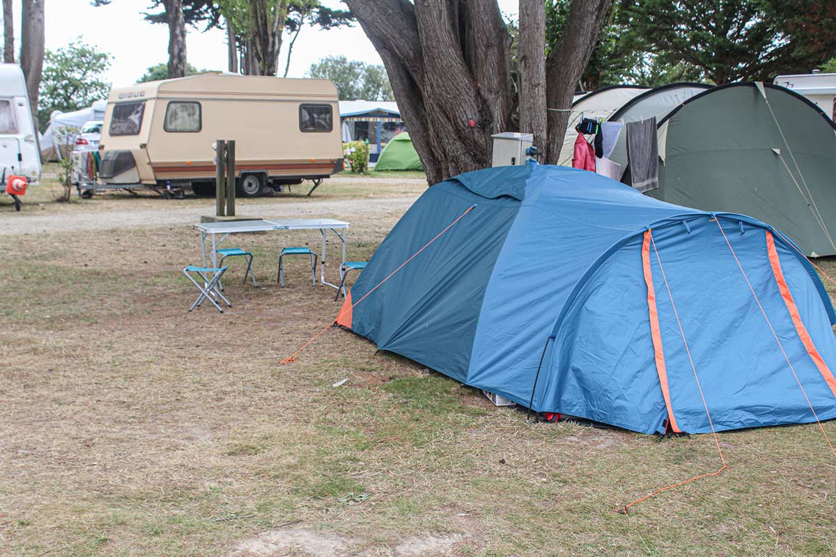 kampeerplaats tent
