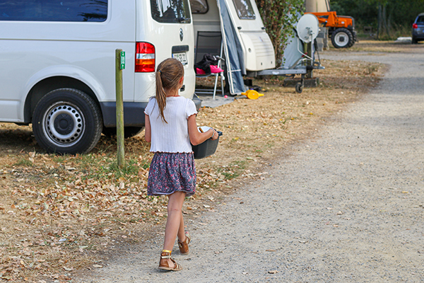 sanitaire vaisselle enfant camping emplacement